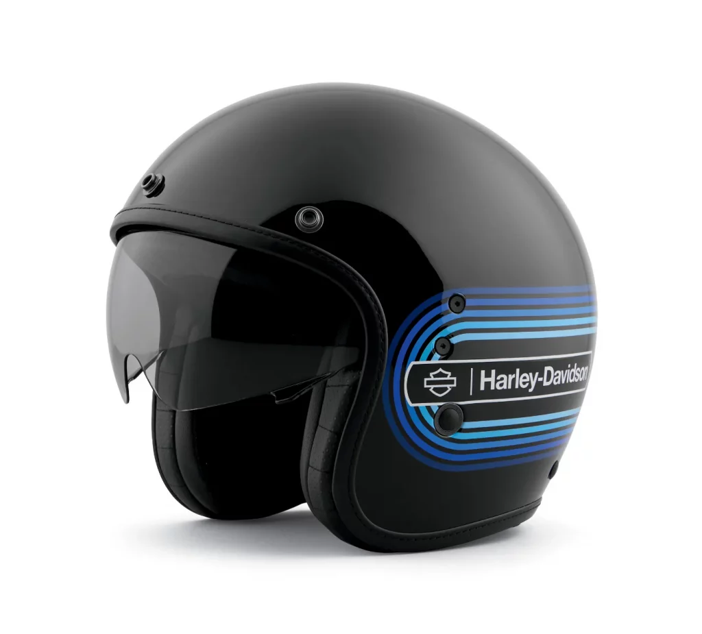Helm Open Face Harley Davidson