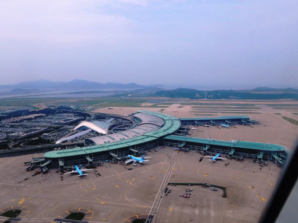 Bandar Udara Internasional Incheon Korea Selatan 