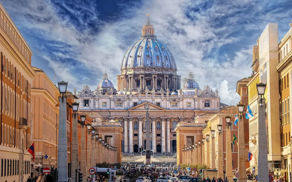 Review tempat yang paling di sucikan di dunia - Katedral St. Peter Rome Italia