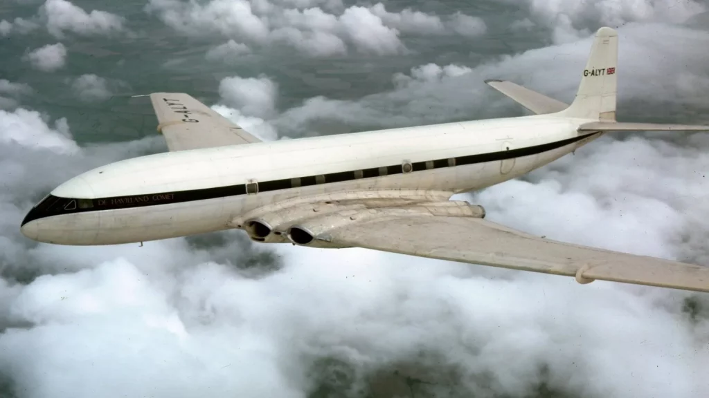Industri pesawat terbang sejarah dan perkembangannya - de Havilland Comet