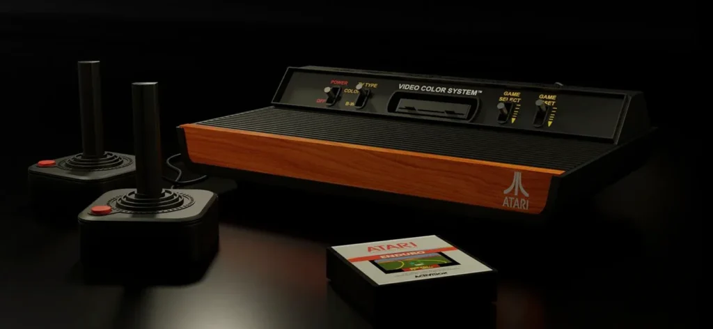 Produk game konsol legendaris: Atari 2600 (1977)