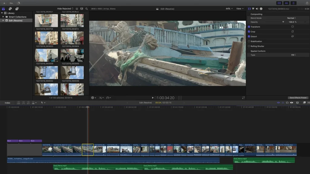 Aplikasi Edit Video Terbaik: Final Cuit Pro X