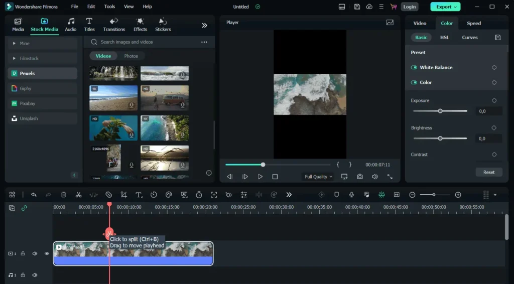 Aplikasi Edit Video Terbaik: Filmora