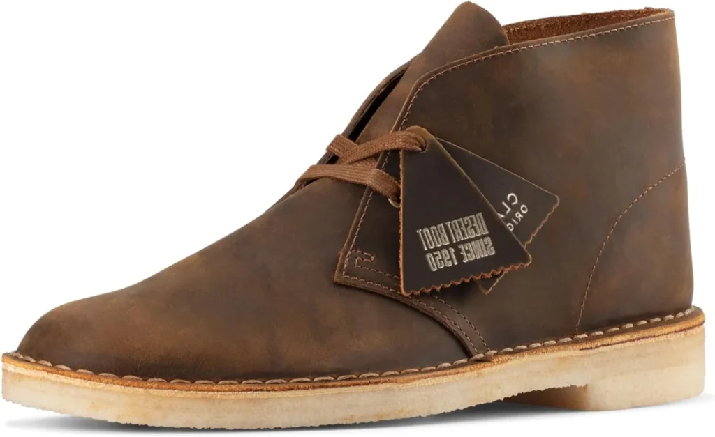 Sepatu boot pria paling populer dan legendaris: Clarks Desert Boot