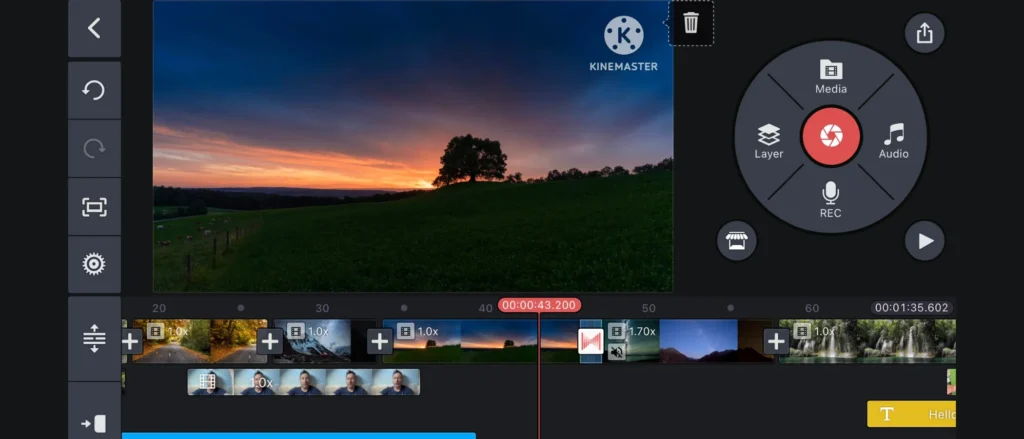 Aplikasi Edit Video Terbaik: KineMaster