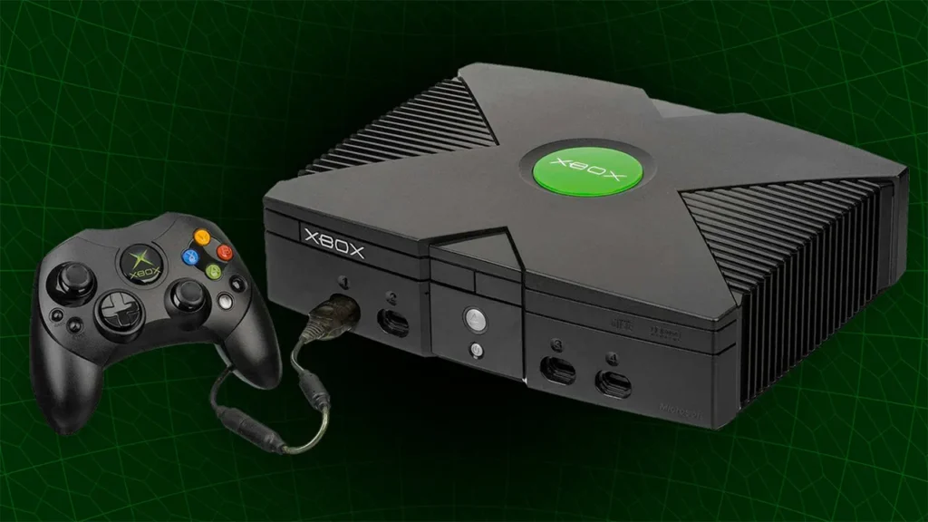 Produk game konsol legendaris:    Xbox (2001)