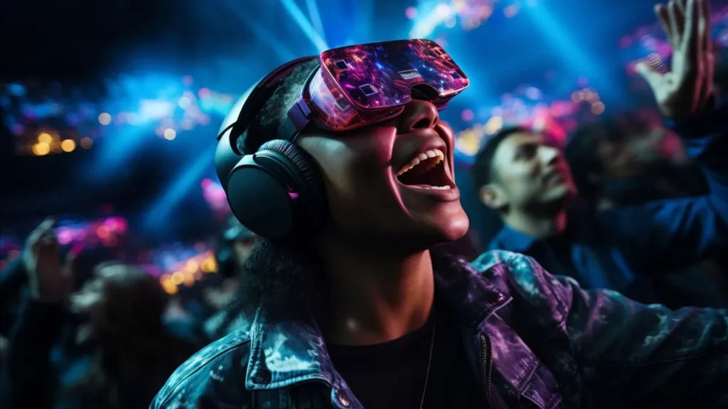 Teknologi Virtual Reality mengubah Industri hiburan:  Konser dan Pertunjukan Langsung